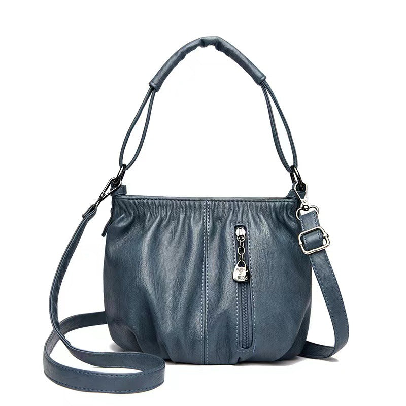 👜 50% RABATT! 💼 Damen Plissee-Handtasche – Weiches Material, Mehrere Tragemöglichkeiten & Stilsicher ✨