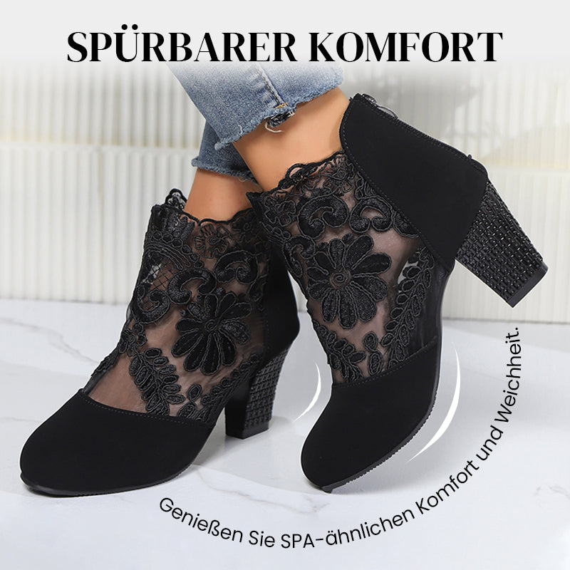 👢✨Damen High Heels mit eleganter Spitze für den Sommer
