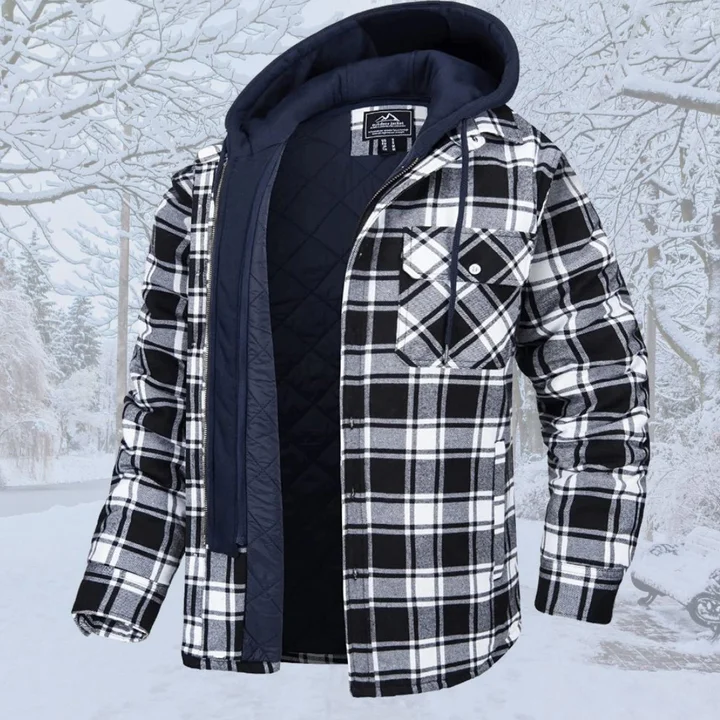 đ„Schwarzer Freitag - 50% Rabattđ„Warme Winterjacke fĂŒr MĂ€nner (abnehmbare MĂŒtze) - Kostenloser Versand