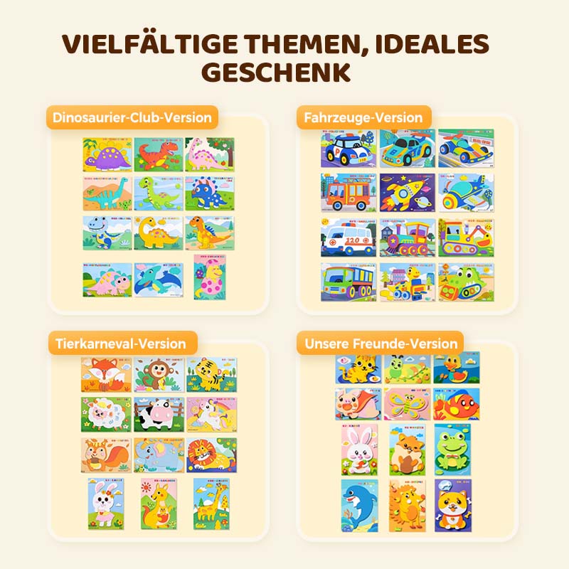 ā³Begrenzte Zeit 50% Rabattš„Kinder DIY 3D EVA Sticker Bastelset