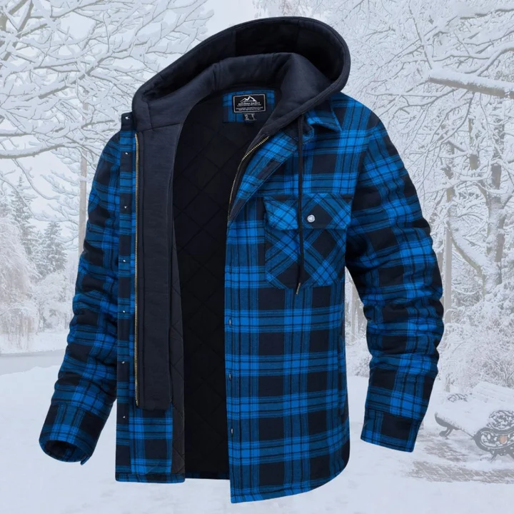 đ„Schwarzer Freitag - 50% Rabattđ„Warme Winterjacke fĂŒr MĂ€nner (abnehmbare MĂŒtze) - Kostenloser Versand