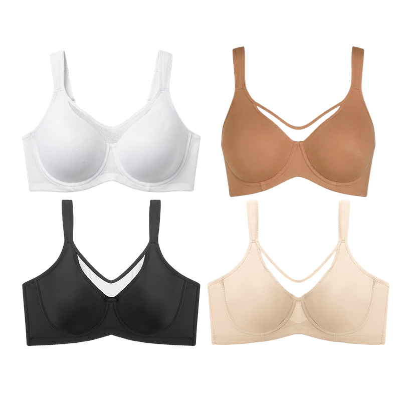 🏆 LETZTER TAG – 50% RABATT!! 💐 Frauen Plus Size Kühlender Minimizer-BH mit voller Abdeckung