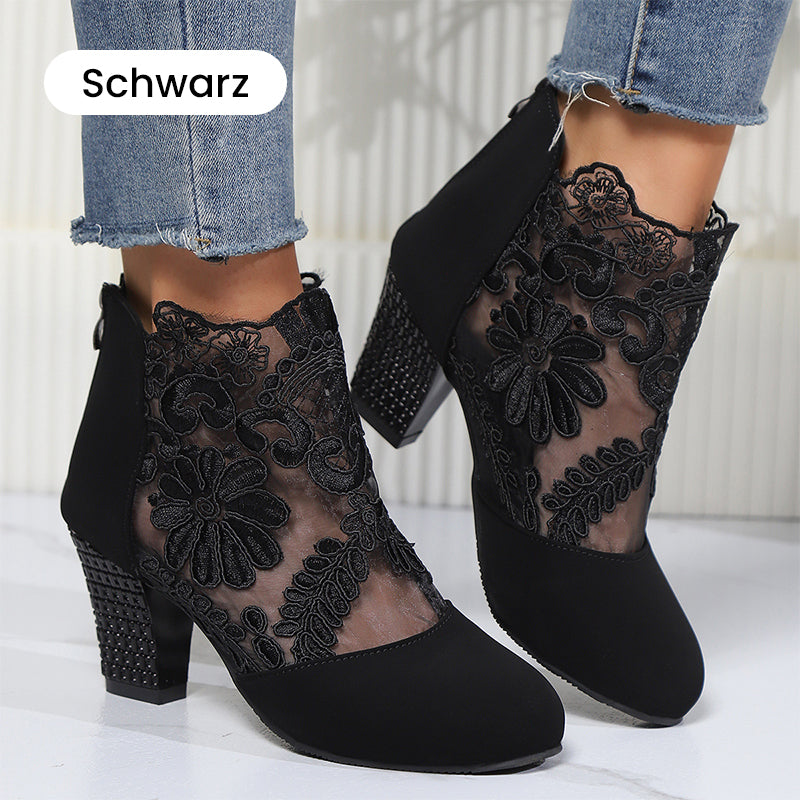 👢✨Damen High Heels mit eleganter Spitze für den Sommer