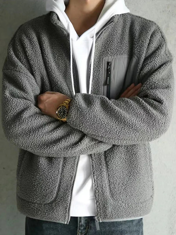 PolarPro isolierte und warme Herbst-/Winter-Fleecejacke