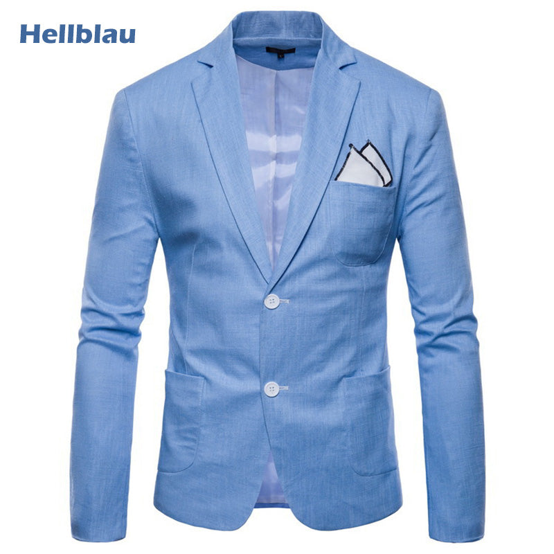 Legerer, leichter Leinenblazer für Herren
