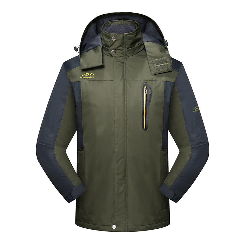 Wasserdichte und winddichte Outdoor-Wanderjacken für Herren