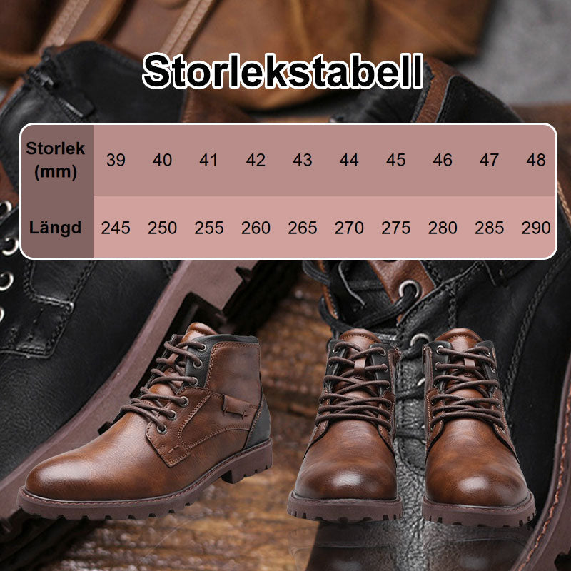 Herrenstiefel mit spitzer Zehe