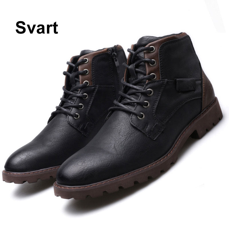 Herrenstiefel mit spitzer Zehe
