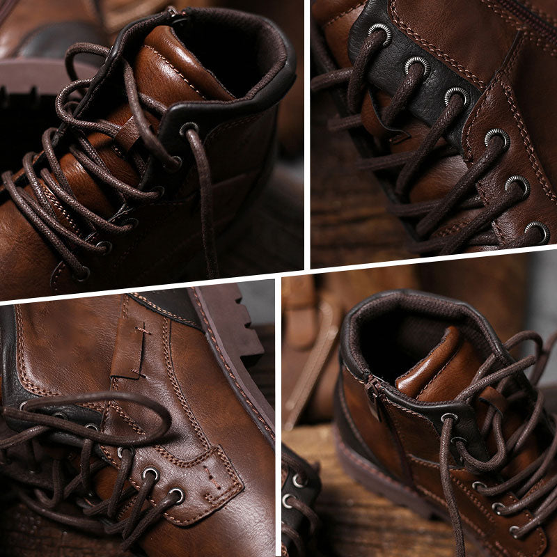 Herrenstiefel mit spitzer Zehe