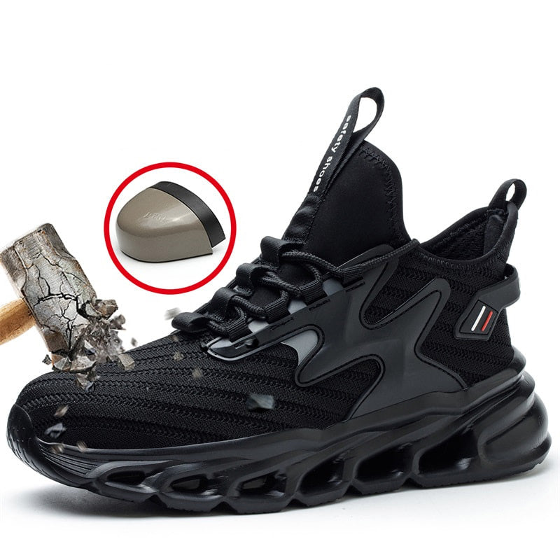 Leichte, unverwüstliche, rutschfeste Stahlkappenschuhe