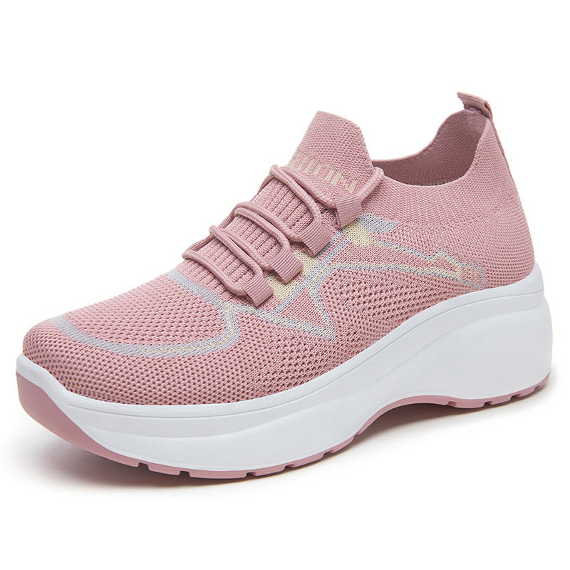 Gestrickte Schnürschuhe für Frauen