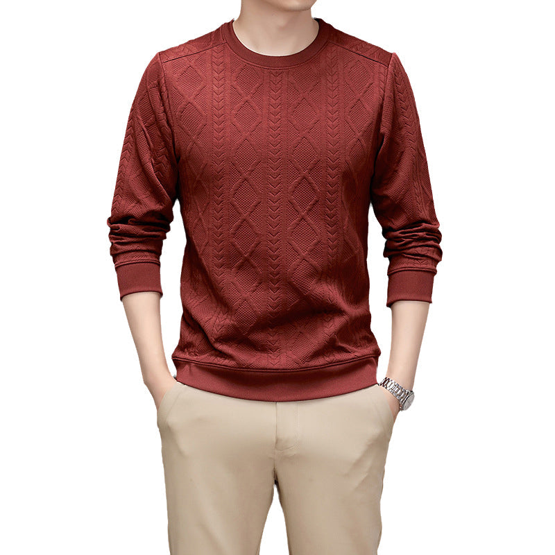🎁 Hot Sale 49% Rabatt ⏳ Bequemes Herren-Rundhals-Top in lockerer Passform