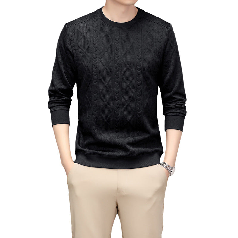🎁 Hot Sale 49% Rabatt ⏳ Bequemes Herren-Rundhals-Top in lockerer Passform