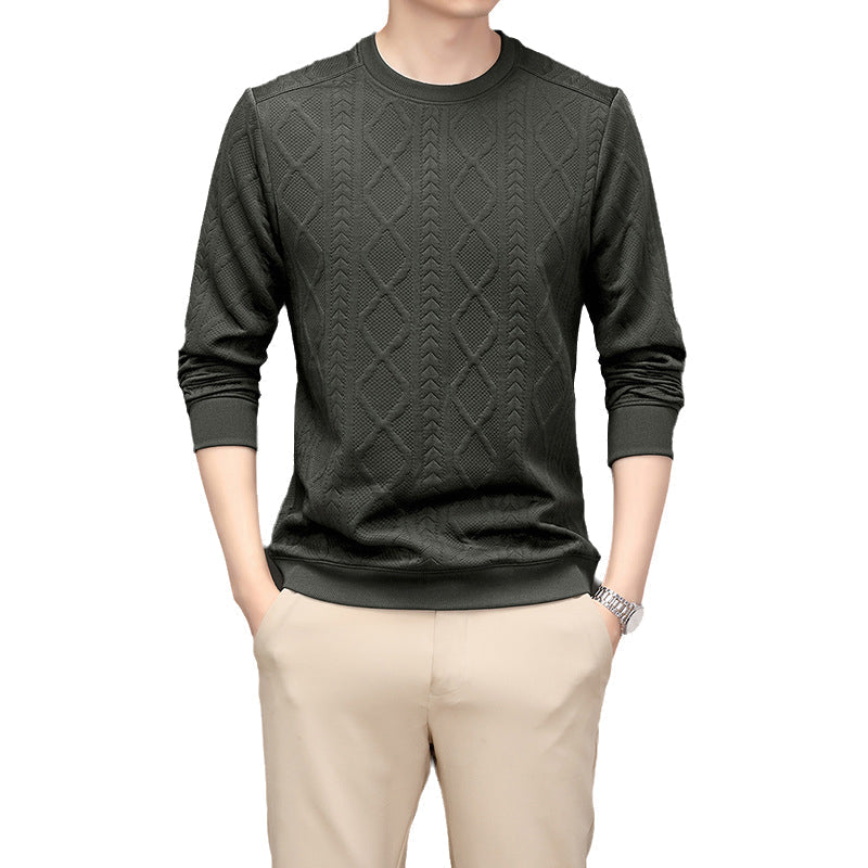 🎁 Hot Sale 49% Rabatt ⏳ Bequemes Herren-Rundhals-Top in lockerer Passform