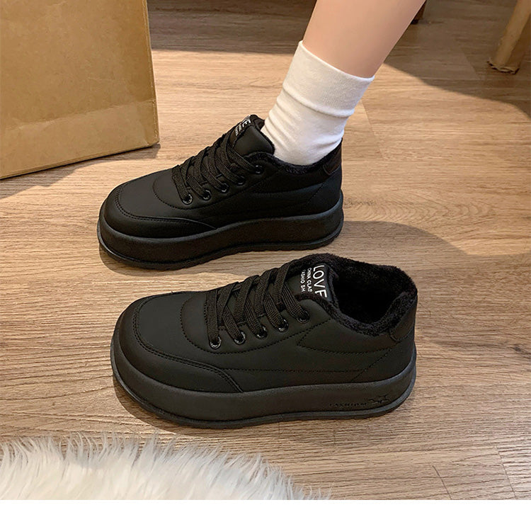 Warme lĂ€ssige Damenschuhe mit Plateauđ„Kostenlose Lieferungđ„
