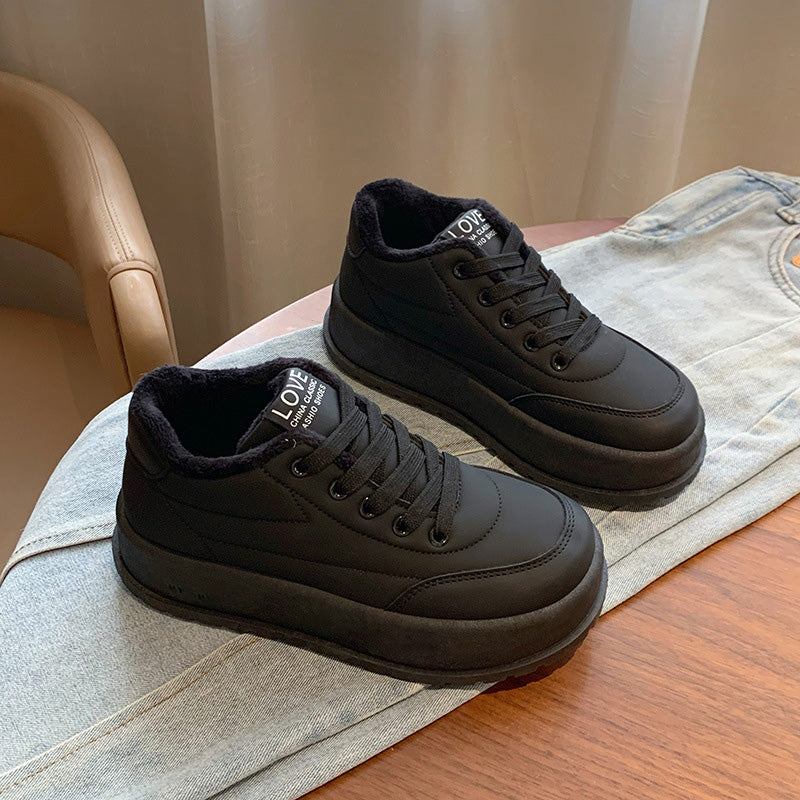 Warme lĂ€ssige Damenschuhe mit Plateauđ„Kostenlose Lieferungđ„