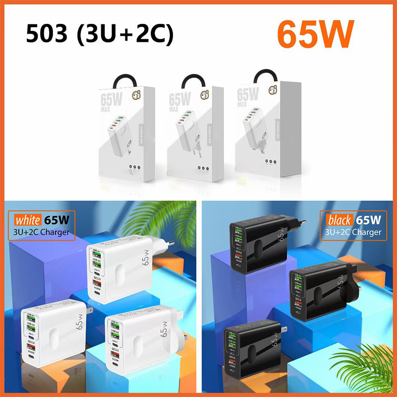 2 kaufen, 10% Rabatt-65W Super Fast Charger – Unlock Full Speed for Your 3-in-1 Cable
