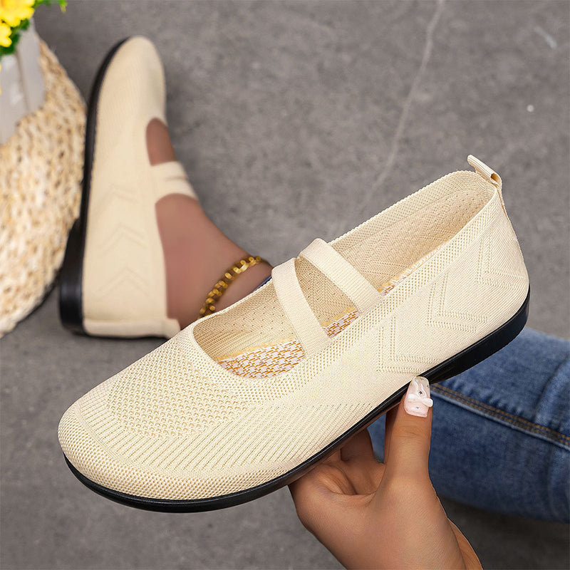 đ Damen Slip-On Atmungsaktive Flyknit Schuhe â leicht, flexibel & bequem â perfekt fĂŒr Alltag, SpaziergĂ€nge & Reisen