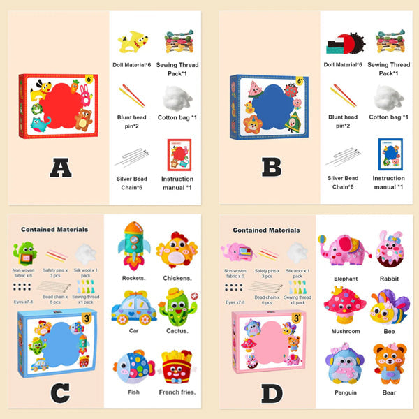 🧵DIY-Nähspielzeug für Puppen 🎀