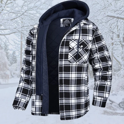 💥Schwarzer Freitag - 50% Rabatt💥Warme Winterjacke für Männer (abnehmbare Mütze) - Kostenloser Versand