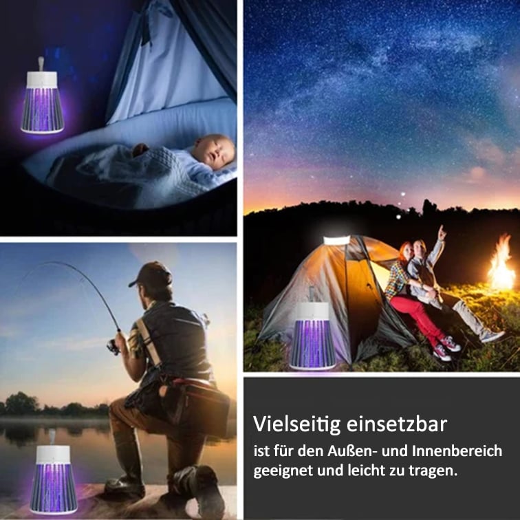 🔥Sommer Aktion 50% RABATT🔥-🦟USB / Wiederaufladbare Moskito & Fliegenfalle Lampe