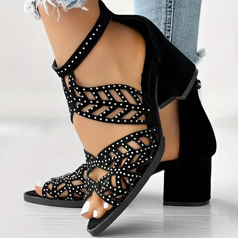 ✨2025 Neue Produkte👡Neue hochhackige Damenstiefel im Bohème-Stil