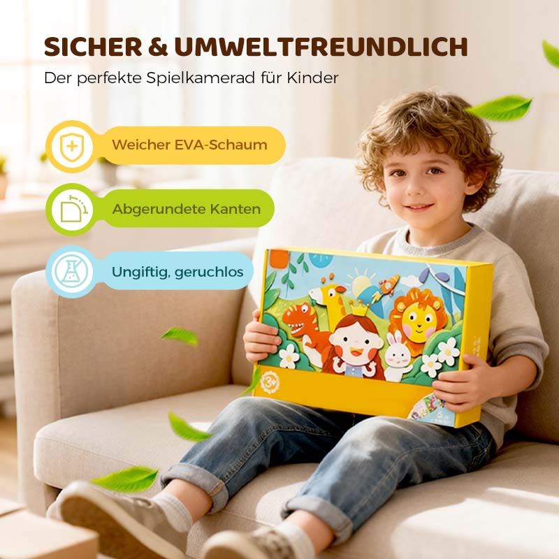 ⏳Begrenzte Zeit 50% Rabatt💥Kinder DIY 3D EVA Sticker Bastelset
