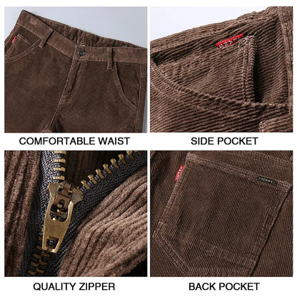 🔥Kaufen Sie 2 versandkostenfrei🔥 - Cordhose in klassischer Passform für Herren
