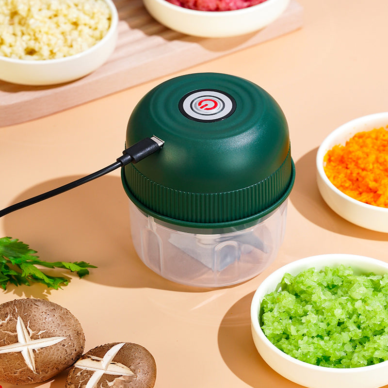 💥Letzte Stunde: 50% Rabatt🔪Kabellose elektrische Knoblauchpresse und Baby-Küchenmaschine