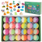 🛁 50% RABATT! 🌊 12-teiliges Badebomben Ozean-Motiv Set – Sprudelndes Badevergnügen mit Meeresduft, Pflegendes Öl & Plastikfrei 🎁