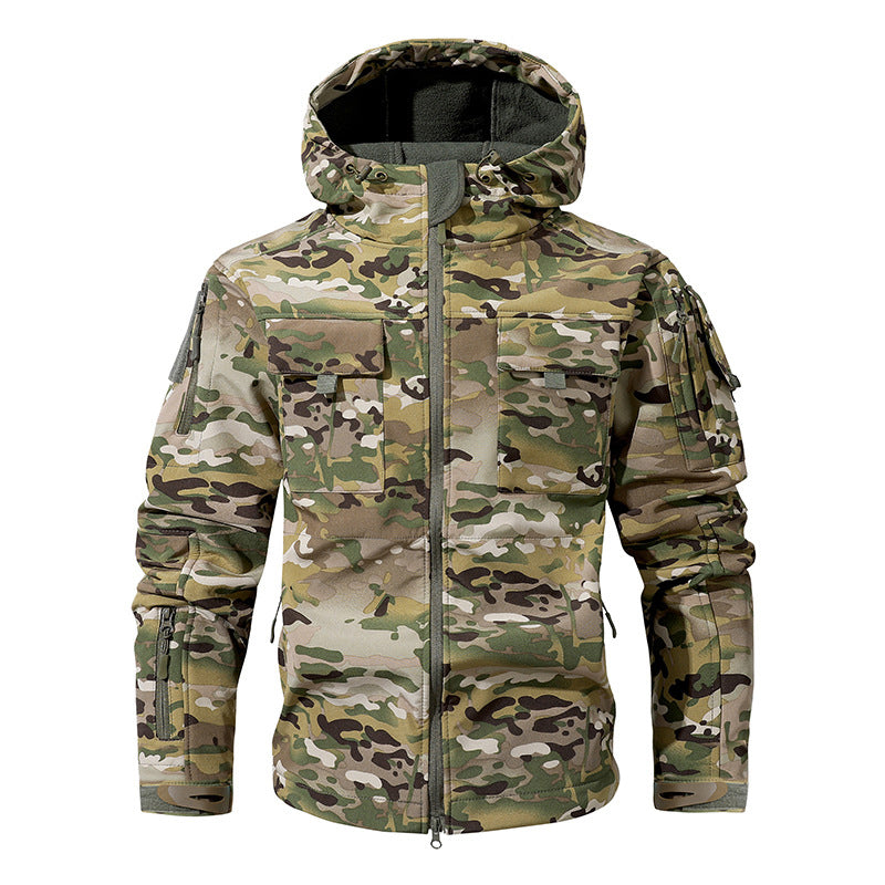 🚀 Kostenloser Versand + 50% Rabatt 🔥 Taktische Herren-Winterjacke – warm gefüttert, ideal für Outdoor & Bergsteigen
