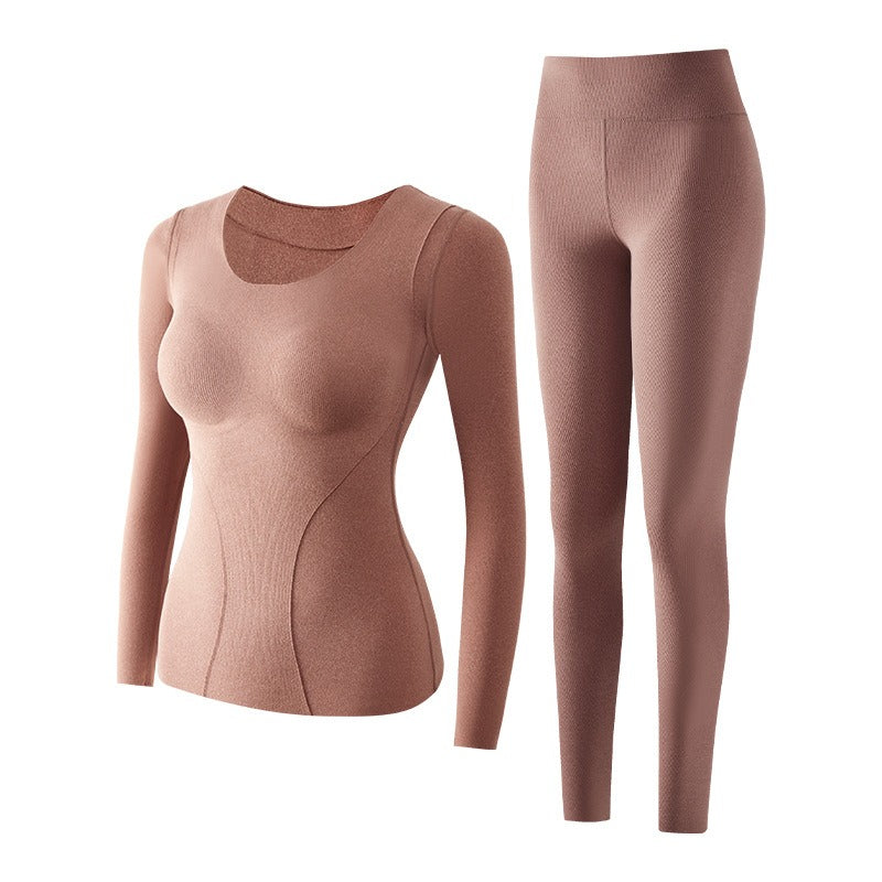 🔥💖 Damen Nahtloses Selbstwärmendes Thermounterwäsche-Set | Keine Kälte, kein Kratzen & keine störenden Nähte – Weich, wärmend & bequem unter jeder Kleidung ✨