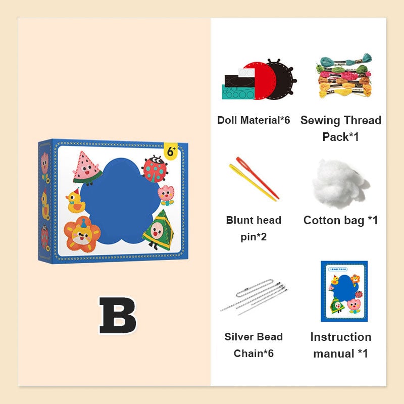 🧵DIY-Nähspielzeug für Puppen 🎀