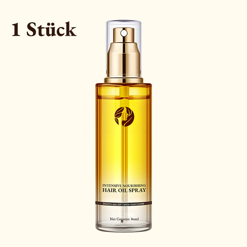✨🔥MEHR KAUFEN, MEHR SPAREN🔥 Intensiv Pflegendes Haaröl-Spray - Mit Keratin und Hitzeschutz für Geschmeidigen Glanz und Reparatur bis in die Spitzen 🌟🧴