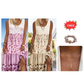 ⌛ Zeitlich begrenztes Angebot – Ärmelloses Damenkleid im Boho-Stil