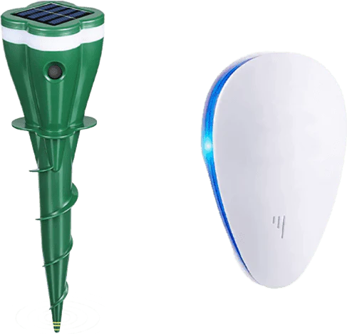 🌸 Frühlingsangebot – 50% RABATT! 🌸 Solargerätebetriebener, wasserdichter Schraub-Maulwurfvertreiber 🔆🐭🚫