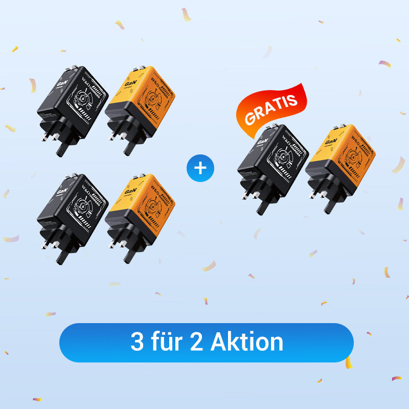 USB-C Schnellladestation mit einziehbarem Kabel – Universell einsetzbar