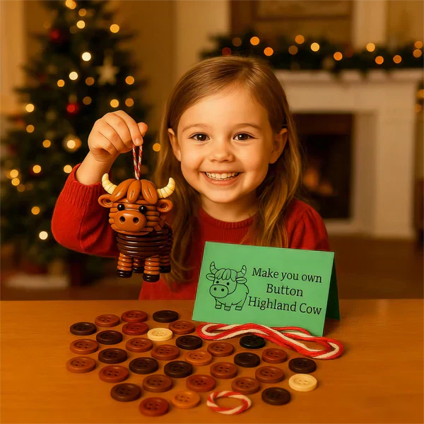 ⏰ Letzter Tag der Aktion: 50 % Rabatt ✨ Tierdekorationen zum Selbermachen mit Knöpfen