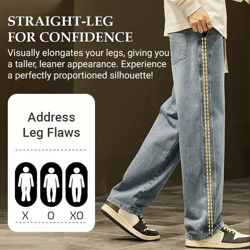 📢📢 50 % Rabatt !!🎅 Lose Straight-Jeans für Herren👖💥