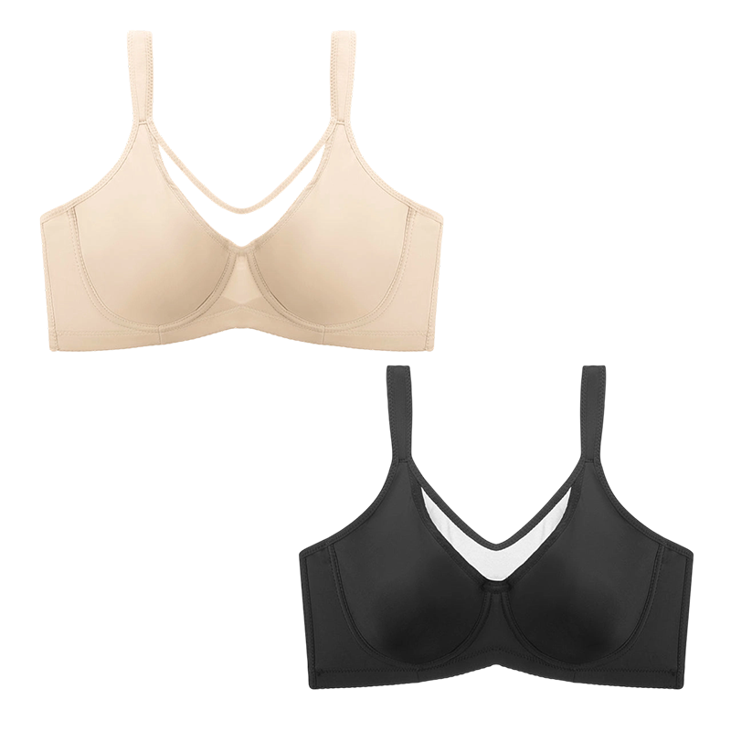 🏆 LETZTER TAG – 50% RABATT!! 💐 Frauen Plus Size Kühlender Minimizer-BH mit voller Abdeckung