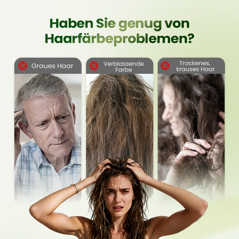 🔥KAUFEN SIE 1, BEKOMMEN SIE 1 GRATIS🔥Sanfte, pflanzliche Haarfarbe für den schnellen Gebrauch