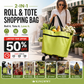 🌸LETZTER TAG ZUM SONDERPREIS!!🌸🛒 Faltbarer Einkaufswagen – Die rollende Einkaufstasche, die Ihren Rücken schont.