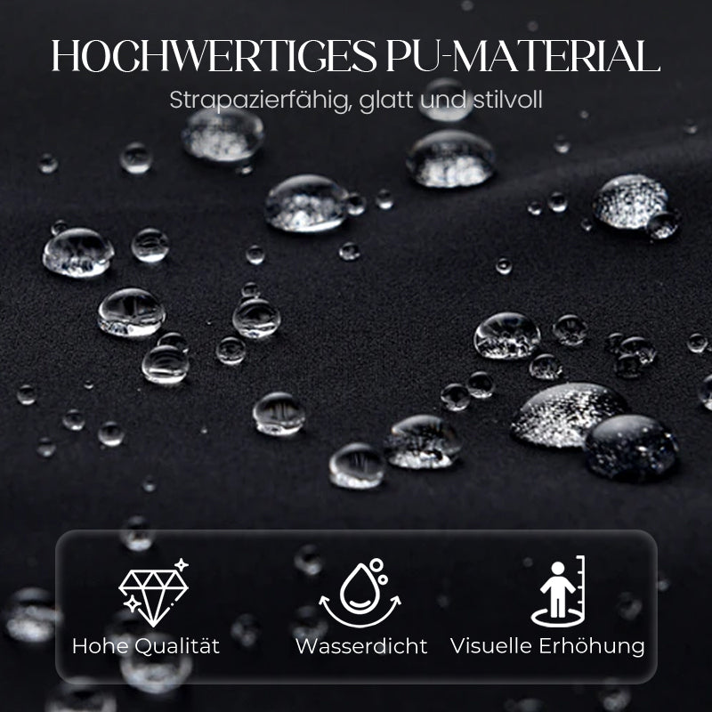Stylische elegante glänzende Stiefeletten für Damen