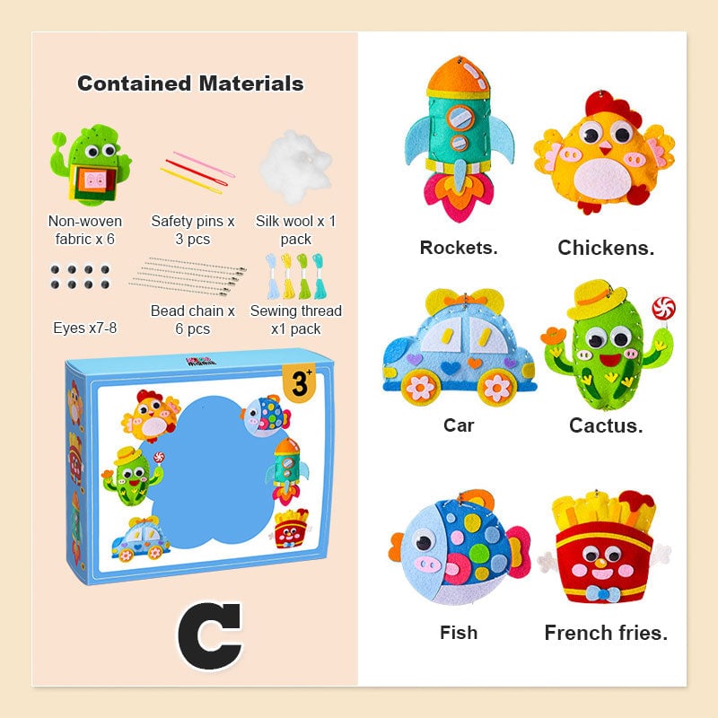 🧵DIY-Nähspielzeug für Puppen 🎀