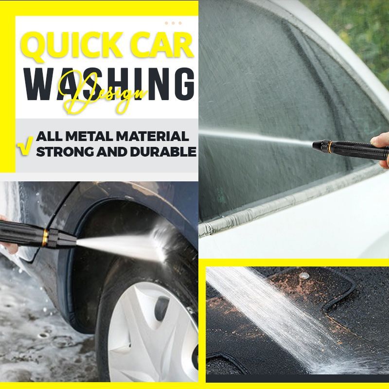 🔥 LETZTER TAG: -50% 💥 Hochdruck-Wasserpistole 💦 Kraftvolle Reinigung für Auto, Garten & Haushalt 🚗🌿✨