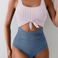👙 50% RABATT! 🌊 Einteiliger Badeanzug mit Bauchbetonung & Schnürung – Figurschmeichelnd & stylisch – Perfekt für Strand, Pool oder Sonnenbaden – femininer Look mit Unterstützung ☀️💃✨