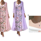 🌸👗Elegantes zweiteiliges Blumenkleid-Set für Damen – der perfekte Look für den Sommerurlaub✨