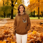 🐮 50 % RABATT | Kuschelig durch kalte Tage – Damen Hoodie mit Highland-Kuh-Motiv & Fleecefutter