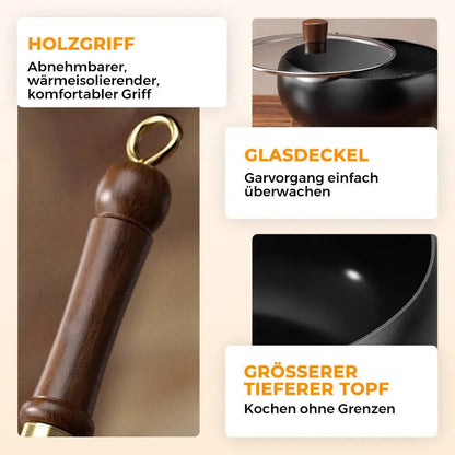 🖤Black Friday 50% off 🖤Schwere Gusseisen-Bräter (unbeschichtet) Nur solange der Vorrat reicht! 🔥