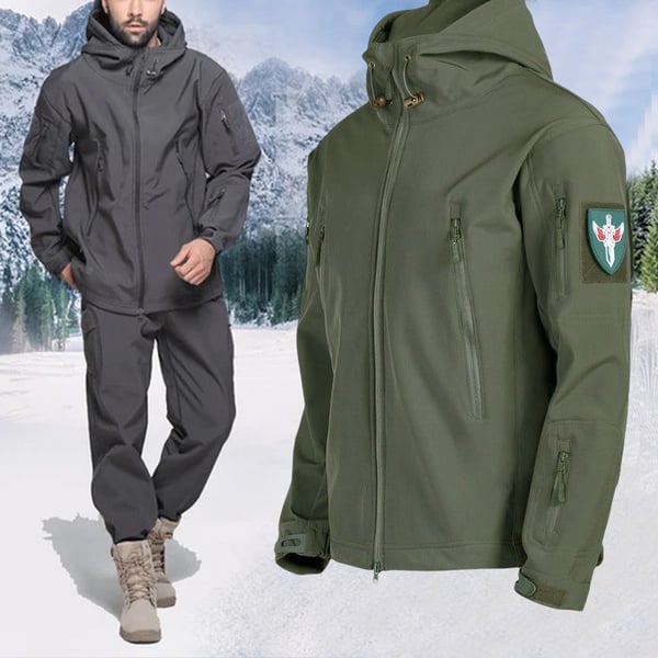 Outdoor-Jacke gegen Wind & Kälte – Wasserabweisend, winddicht & warm🌧️❄️